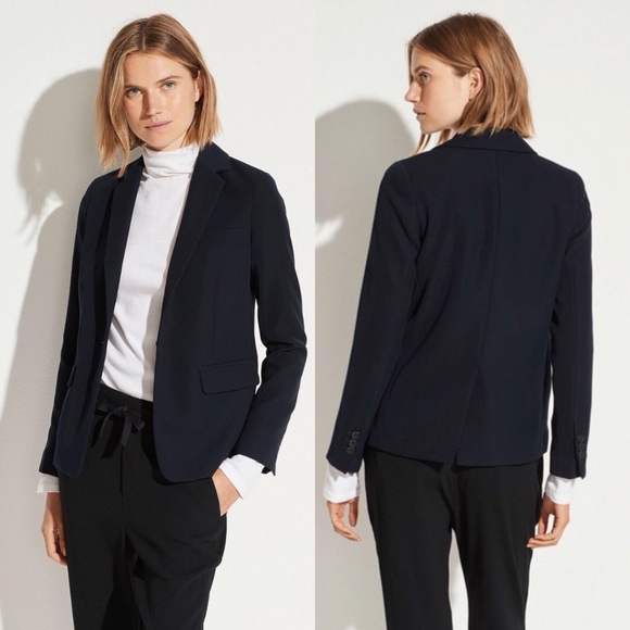 Vince Jackets & Blazers - VINCE. Single Button Black Blazer